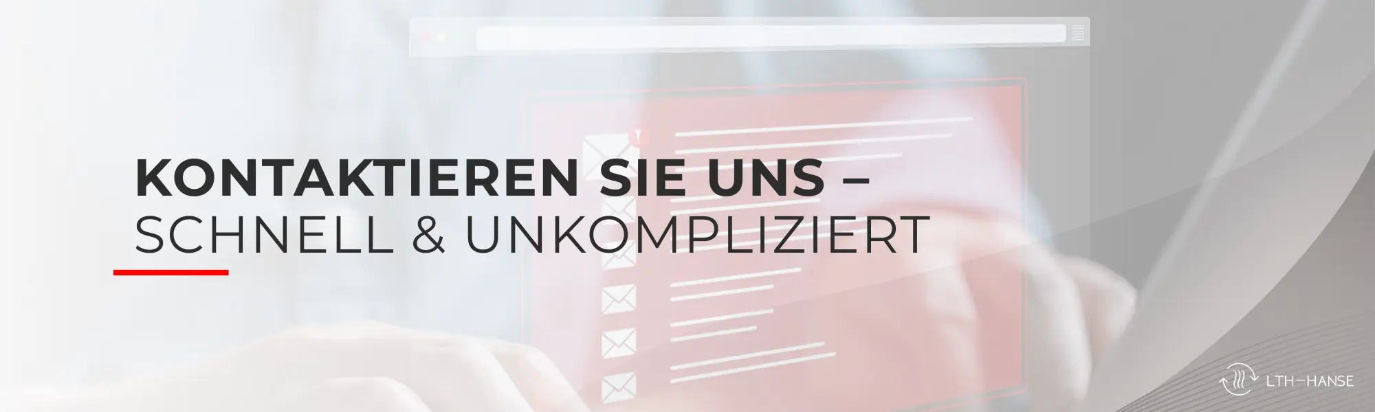 Lüftungstechnik  – Kontaktformular LTH-Hanse