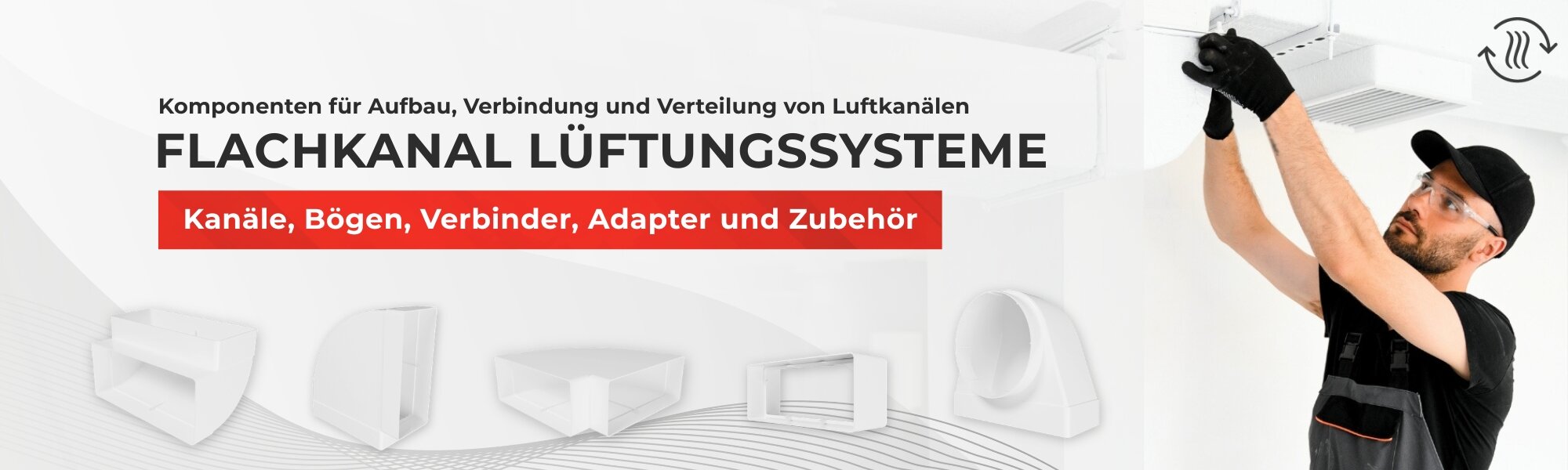 Komponenten für Aufbau, Verbindung und Verteilung von...