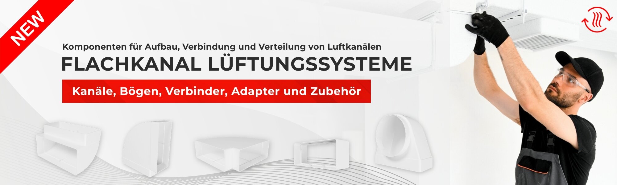 Komponenten für Aufbau, Verbindung und Verteilung von...