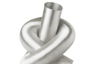 2-lagiges Aluminiumflexrohr - Flexrohr zweilagig Ø...