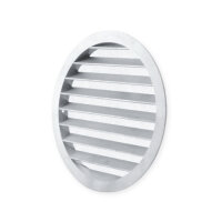 Wetterschutzgitter / Lüftungsgitter rund – Aluguss in verschiedenen Größen – DN 100–500 Ø 400