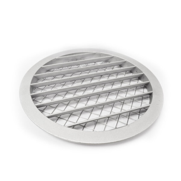 Wetterschutzgitter / Lüftungsgitter rund – mit Vogelschutzgitter in verschiedenen Größen – DN 100–500 Ø 200