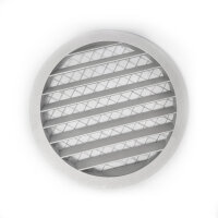 Wetterschutzgitter / Lüftungsgitter rund – mit Vogelschutzgitter in verschiedenen Größen – DN 100–500 Ø 200