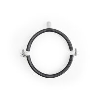 Wickelfalzrohrschelle 2-teilig mit Schalldämmeinlage...