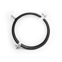 Wickelfalzrohrschelle 2-teilig mit Schalldämmeinlage und Kombimutter M8/M10 – für DN 80–500 mm DN450