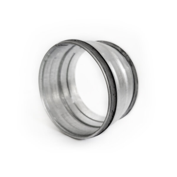 Nippel für Wickelfalzrohr mit Lippendichtung – Steckverbindung – Stahl verzinkt – NW 80 bis 500 mm Ø315