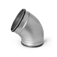 Bogen 60° mit Lippendichtung – verzinktes...