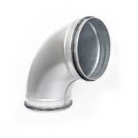 Bogen 90° mit Lippendichtung – verzinktes...