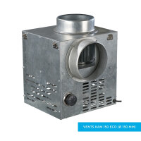 Vents KAM 150 Eco – Radialer Kaminventilator, 450 m³/h, 43 W, Ø 150 mm, Stahlgehäuse