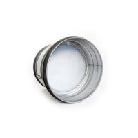 Kanalfilter (Luftfilter Wickelfalzrohr) DN 160 mm, verzinktes Stahlblech, Filterklasse G4 (EU4 / ISO Coarse 70 %), verschiedene Größen DN160