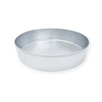 Enddeckel für Lüftungsformteile (passend über Formstücke), Muffenmaß, verzinktes Stahlblech Ø160