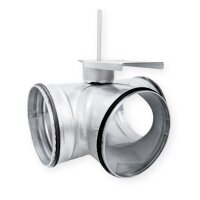 Bypassklappe mit Lippendichtung – Umstellklappe...