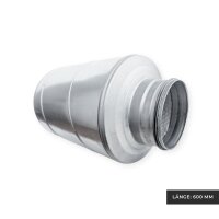 Rundschalldämpfer Länge 600 mm –...