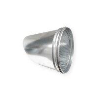 Ausblasstutzen 45° mit Gitter und Lippendichtung...