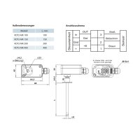 Vents KDT2-MK – Kanaltemperatursensoren mit Anschlusskasten (Temperaturmessung, Temperatursensor Lüftung)