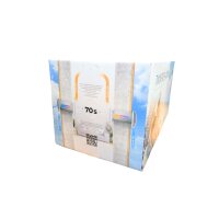 TwinFresh Atmo 160 – Dezentrales Lüftungsgerät mit Wärmerückgewinnung, Fernbedienung, Feuchtigkeitssensor und automatischen Verschlussklappen