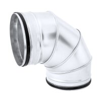 Segmentbogen 90° verzinkt – mit Lippendichtung...