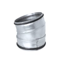 Segmentbogen 15° R=1D mit Lippendichtung –...
