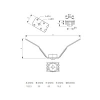 R-Halter für Rundkanäle – 100 Stück mit Stoßdämpferhülse, verzinkte Kanalaufhängung