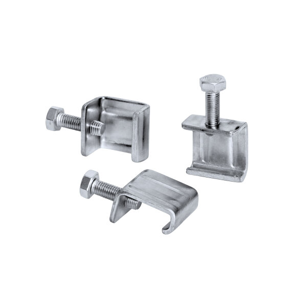 Kanalklammer (G-Klammer) – 100 Stück, Befestigung für Lüftungskanäle