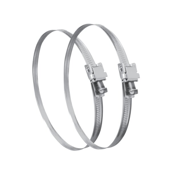 Flexible Kanalbandklemmen (Schellen) – 9 mm Bandbreite, 10 Stück