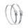 Flexible Kanalbandklemmen (Schellen) – 9 mm Bandbreite, 10 Stück 50-315
