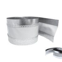 Flexibler Kanalverbinder (Dämpfungsband) für Lüftungskanäle – PVC-Gewebe, verzinkte Blechstreifen