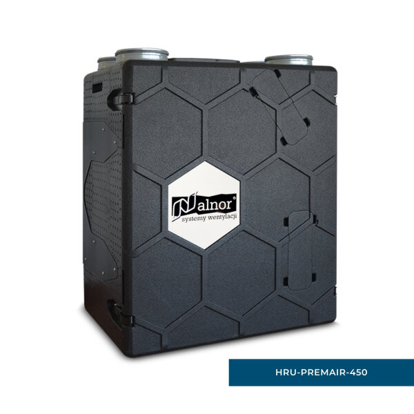 Lüftungsgerät 450 m³/h - Alnor HRU-PremAIR-450 Zentrale Wohnraumlüftung mit Wärmerückgewinnung