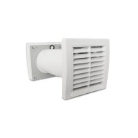 Dezentrales Lüftungsgerät 25 m³/h – Alnor HRU-WALL-100-25-PEG Wandlüfter mit Wärmerückgewinnung