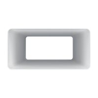 Flachkanal Lüftung 220x90 mm Kunststoff air duct – Luftkanal Länge: 500 mm