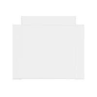 Flachkanal T-Stück 220x90 mm Kunststoff – Lüftung T-Verbinder für Abzweigungen