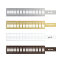 Lüftungsgitter Aluminium 480x80 / 480x100 mm...