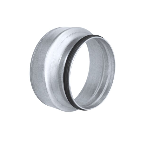 Reduzierung Muffe Nippel mit Lippendichtung – Wickelfalz Reduzierstück verzinkt