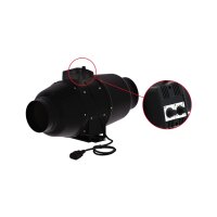 VENTS TT Silent-M 200 Rohrventilator schallgedämmt, Ø 200 mm, leise, Metallgehäuse