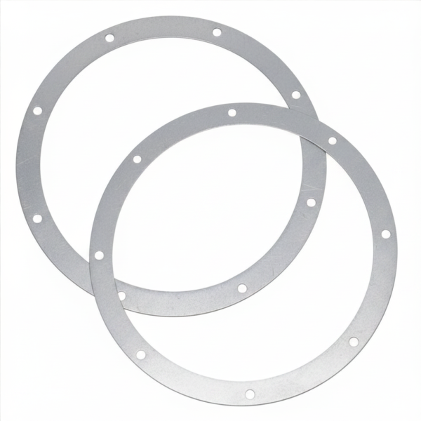 Stahlflansch rund für Lüftungsrohre – verzinkt für Wickelfalzkanäle