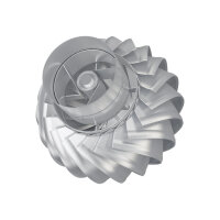 Dachkaminhaube mit Rotationsaufsatz – Lüftungsturbine aus verzinktem Stahl
