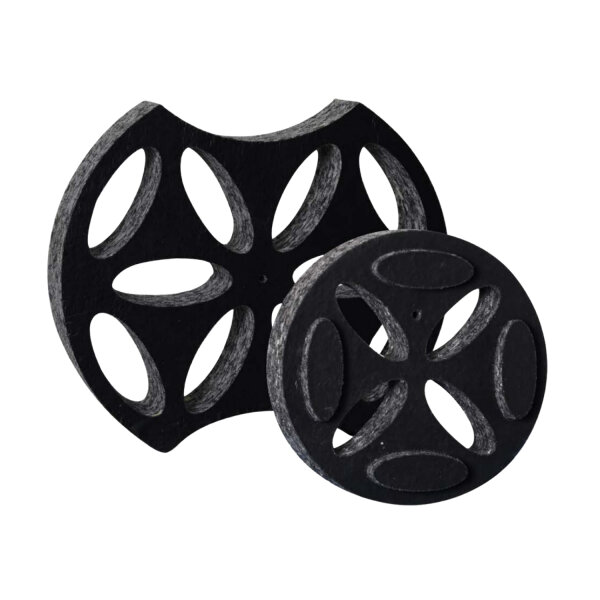 Einschub Schalldämm-Volumenelement für Lüftungsrohre – Volumenregulierung und Schalldämpfung