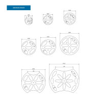 Einschub Schalldämm-Volumenelement für Lüftungsrohre – Volumenregulierung und Schalldämpfung