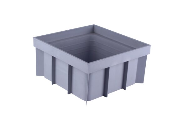 Marley Aufsatz für Einlaufschacht 200x200 / 300x300 mm Höhe 100 mm grau RAL 7035