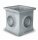 Einlaufschacht aus PP 200x200 / 300x300 mit oder ohne Boden grau RAL 7035