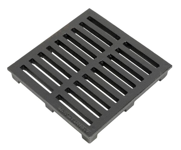 Gussrost für Einlaufschacht 200x200 / 300x300 mm PKW-befahrbar Klasse B125