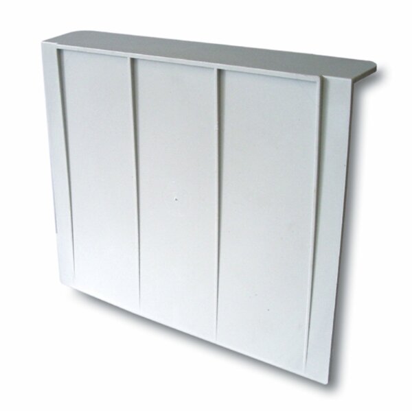Geruchsverschluss für Einlaufschacht PP grau 200 x 200 mm