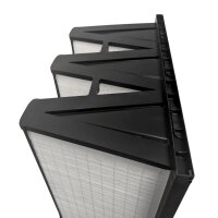 HS-Mikro Pak 65 Kompaktfilter M6 / ISO ePM10 80% 592 x 490 x 292 mm, Rahmen: Kunststoff