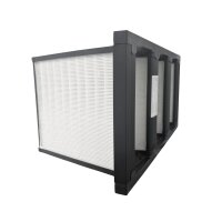 HS-Mikro Pak 85 Kompaktfilter F7 / ISO ePM1 60% 592 x 287 x 292 mm, Rahmen: Kunststoff
