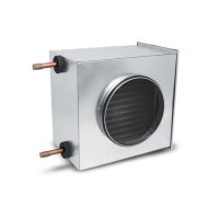 ALNOR HDW Warmwasser-Heizregister für runde...