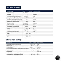 Ruck ETALINE EL 160L E2M 01 Rohrventilator – Diagonalventilator mit 3-stufig steuerbarem AC-Motor DN 160
