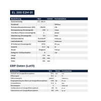 Ruck ETALINE EL 200 E2M 01 Rohrventilator – Diagonalventilator mit 3-stufig steuerbarem AC-Motor DN 200