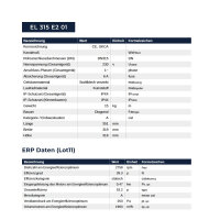 Ruck ETALINE EL 315 E2 01 Rohrventilator DN 315 – Diagonalventilator mit einphasigem AC-Motor