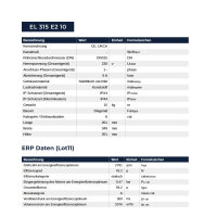 Ruck ETALINE EL 315 E2 10 Rohrventilator DN 315 – Diagonalventilator mit einphasigem AC-Motor