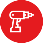 Montage mit Schrauben